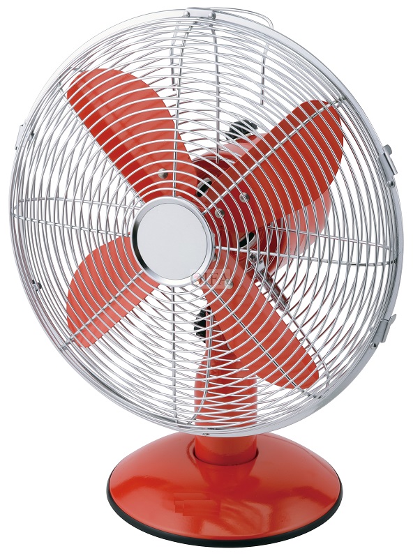 Antique metal desk fan,  vintage metal table fan,